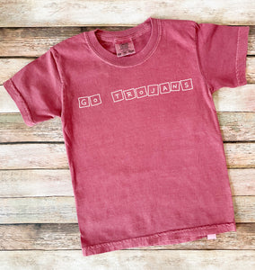 Go Trojans Tee (Square Letters)