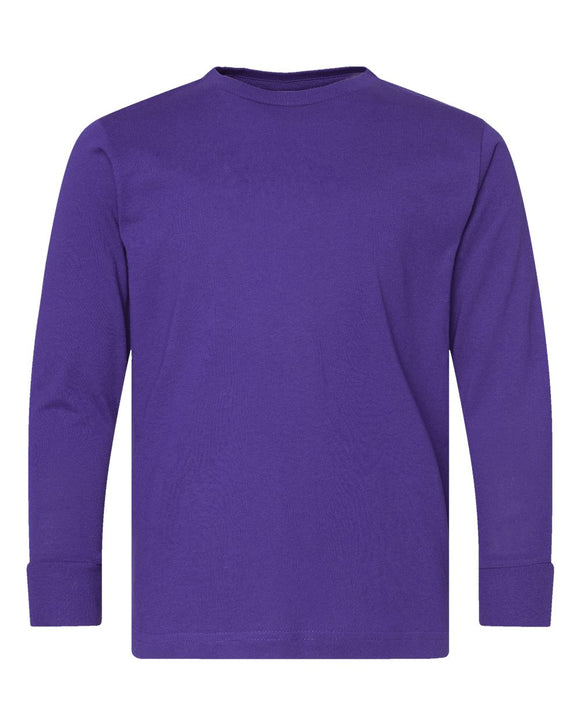 Custom Purple Long Sleeve Tee