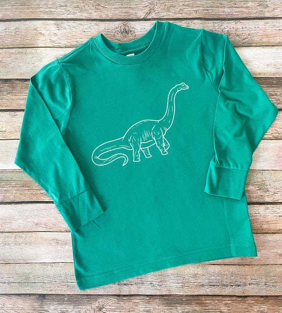 Long Neck Dino Long Sleeve Tee