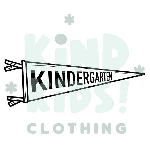 130- Kindergarten Pennant