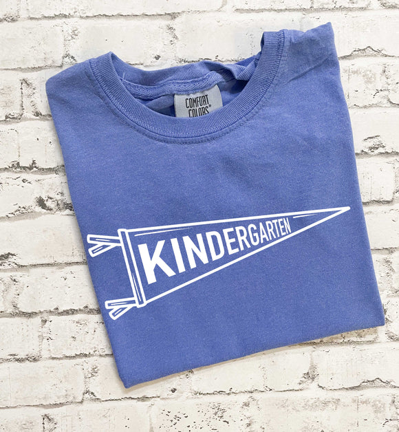 Kindergarten Pennant Tee