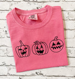 Jack-O-Lantern Trio Tee