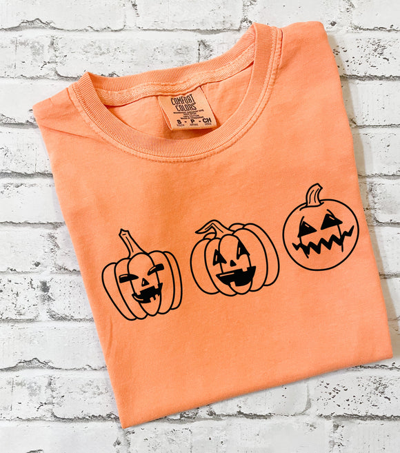 Jack-O-Lantern Trio Tee