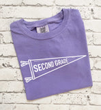 Second Grade Pennant Tee