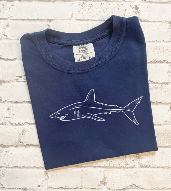 Guy Harvey Sharks Boys Tee Shirt In Yellow, Royal Blue, Red, 46% OFF