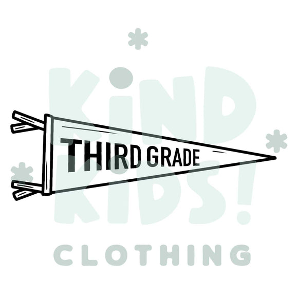 133- Third Grade Pennant