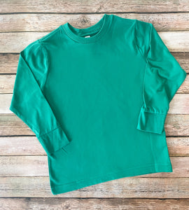 Custom Green Long Sleeve Tee