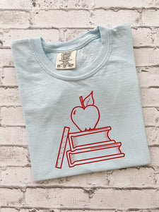 Back to School Books Tee