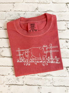 Cow Tee