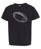 Black Touchdown Tee