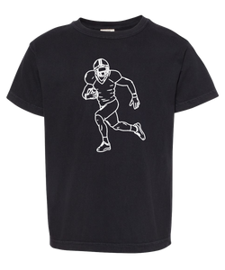 Black Touchdown Tee