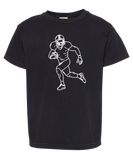 Black Touchdown Tee