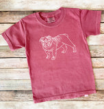 Crimson Touchdown Tee