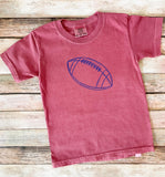 Crimson Touchdown Tee