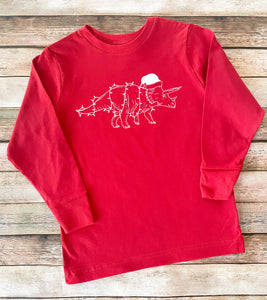 Christmas Dino Tee