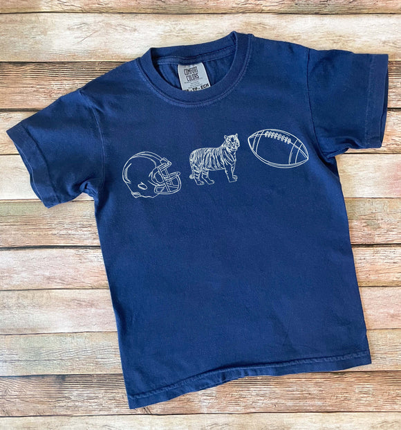 Helmet Tiger Trio Tee