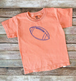 Orange Touchdown Tee