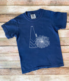 Navy Touchdown Tee