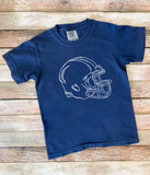 Navy Touchdown Tee