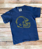 Navy Touchdown Tee