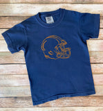 Navy Touchdown Tee