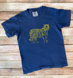 Navy Touchdown Tee