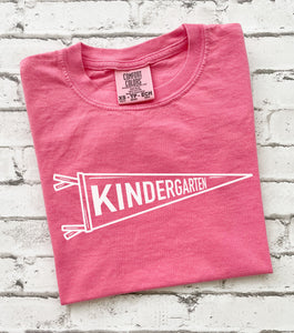 Kindergarten Pennant Tee