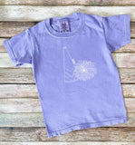 Violet Touchdown Tee